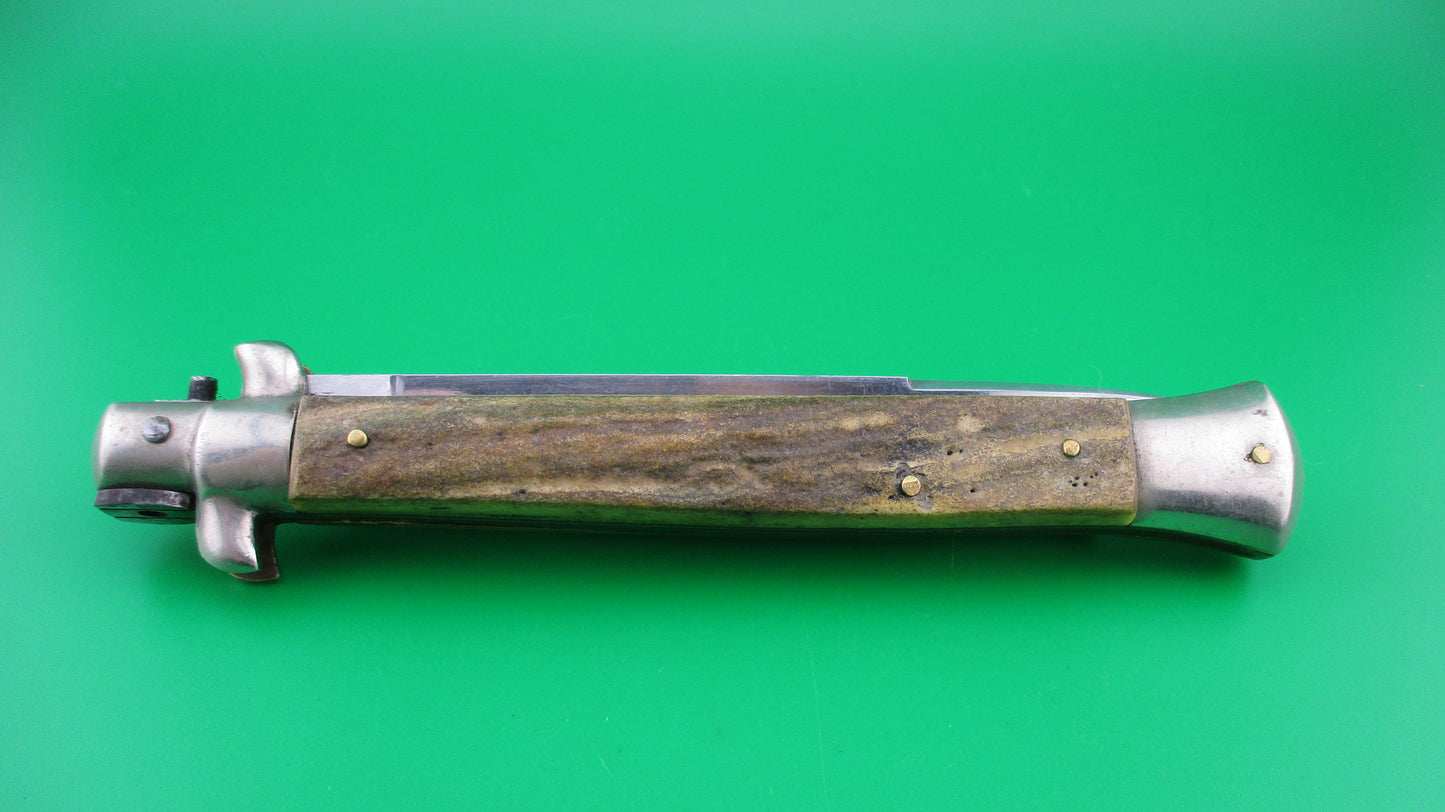 z C JUL HERBERTZ IMPORT 28cm Italian Stag Transitional Swivel bolster switchblade