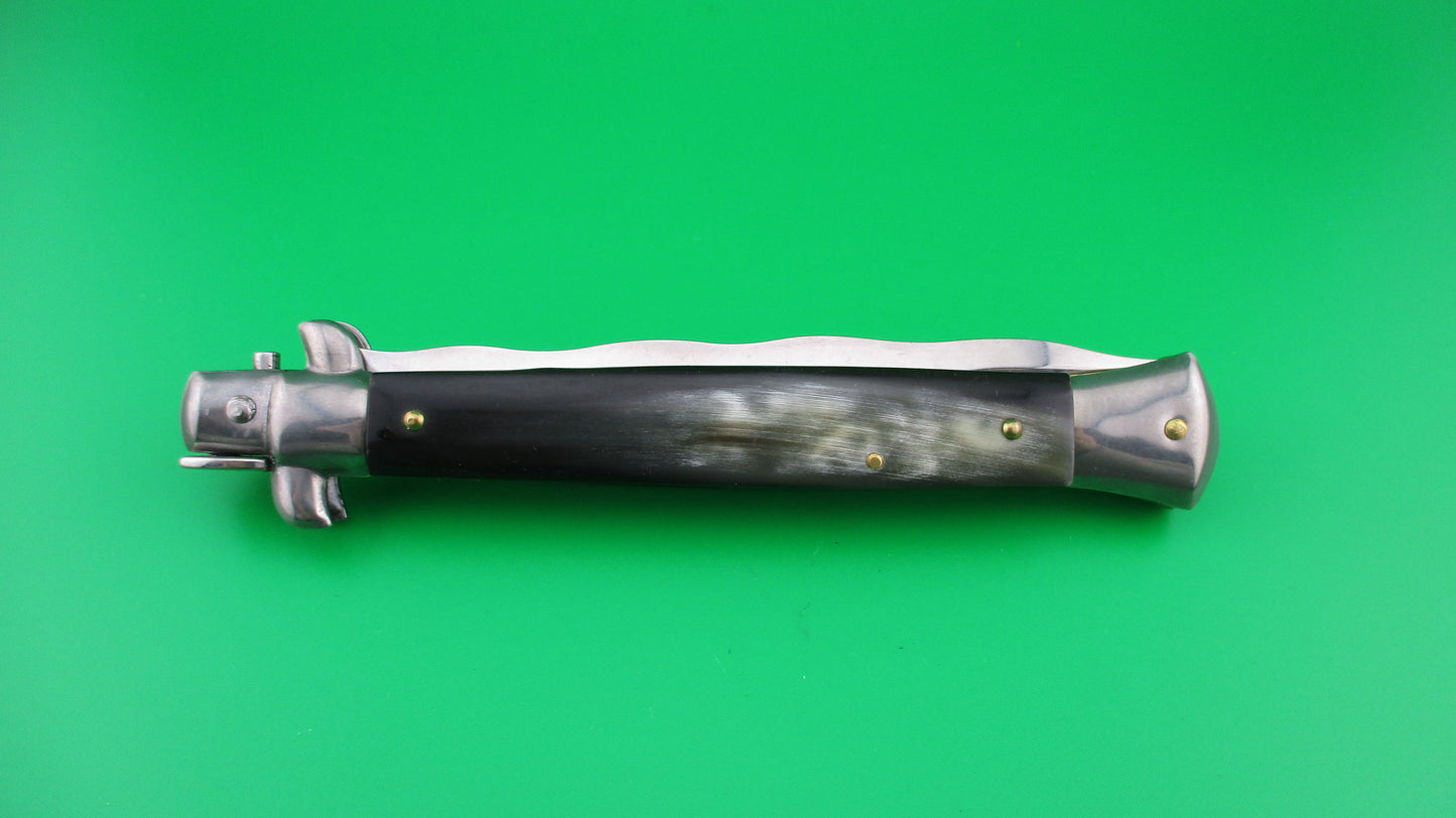 z Frank B Italy 28cm Italian Kris Stiletto Brazilian horn Switchblade knife