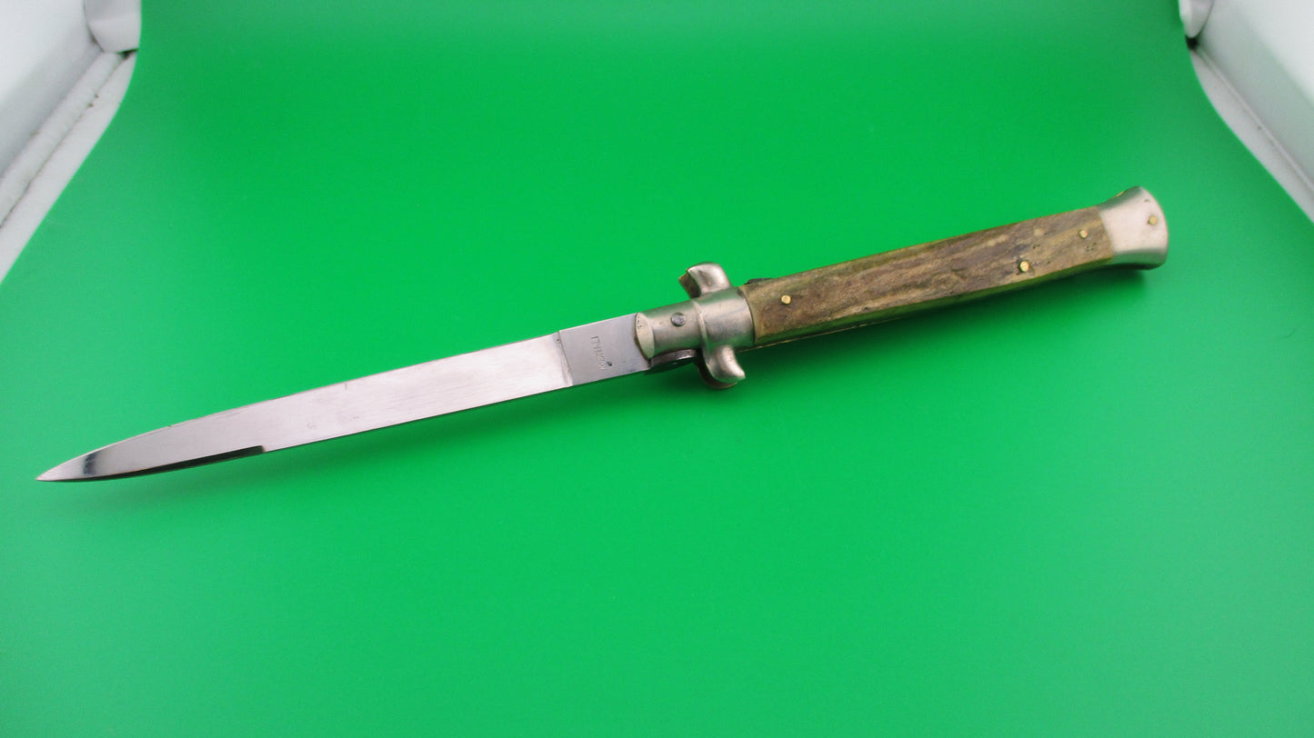 z C JUL HERBERTZ IMPORT 28cm Italian Stag Transitional Swivel bolster switchblade