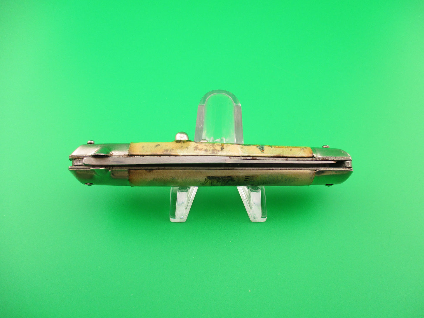 INOX 18cm Italian Tourist Venice Gondola switchblade knife