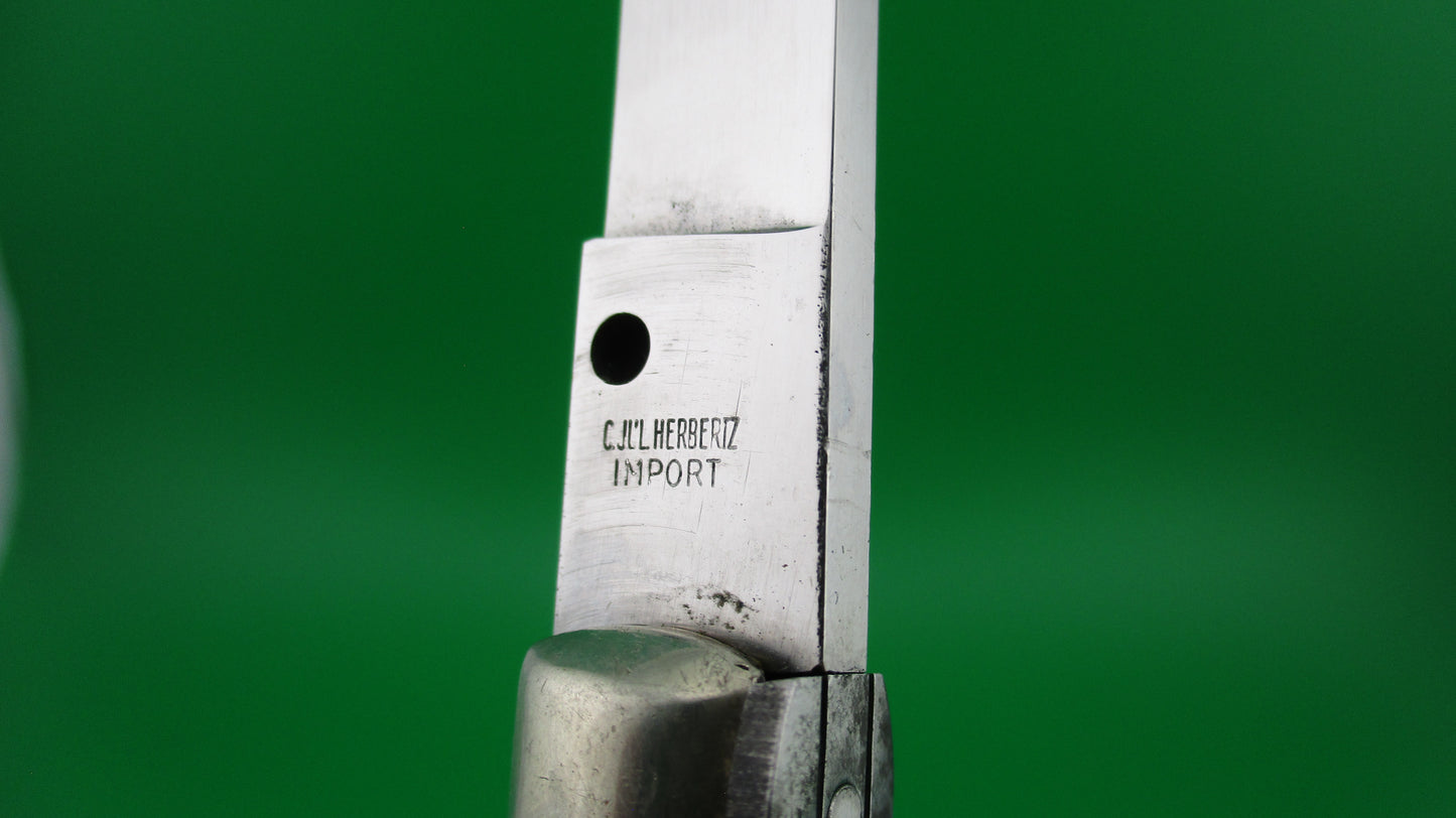 z C JUL HERBERTZ IMPORT 28cm Italian Stag Transitional Swivel bolster switchblade