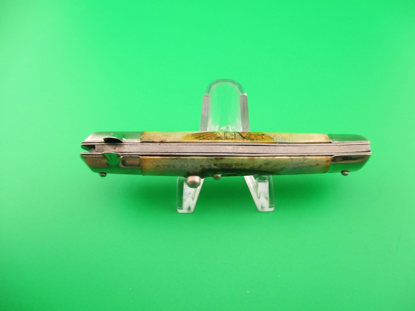 INOX 18cm Italian Tourist Venice Gondola switchblade knife
