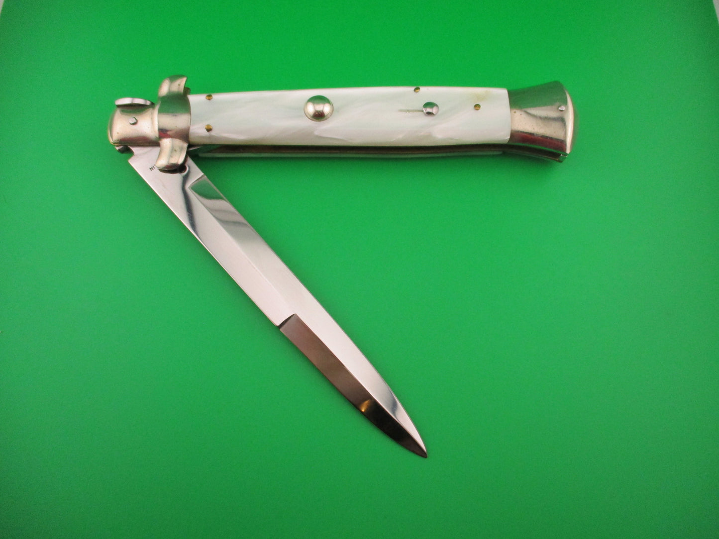 AGA CAMPOLIN 38cm Italian Pearlex Swivel bolster 15 inch automatic knife