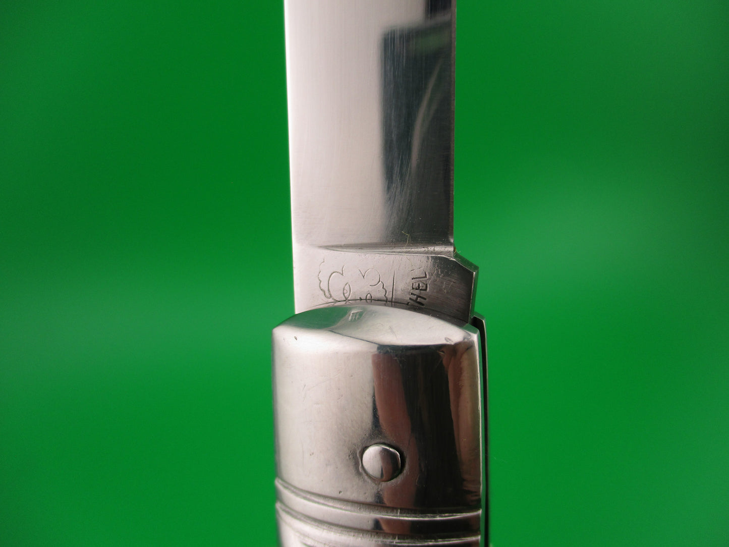 Rostfrei OTHELLO 20cm Italian Faux Stag lever vintage automatic knife