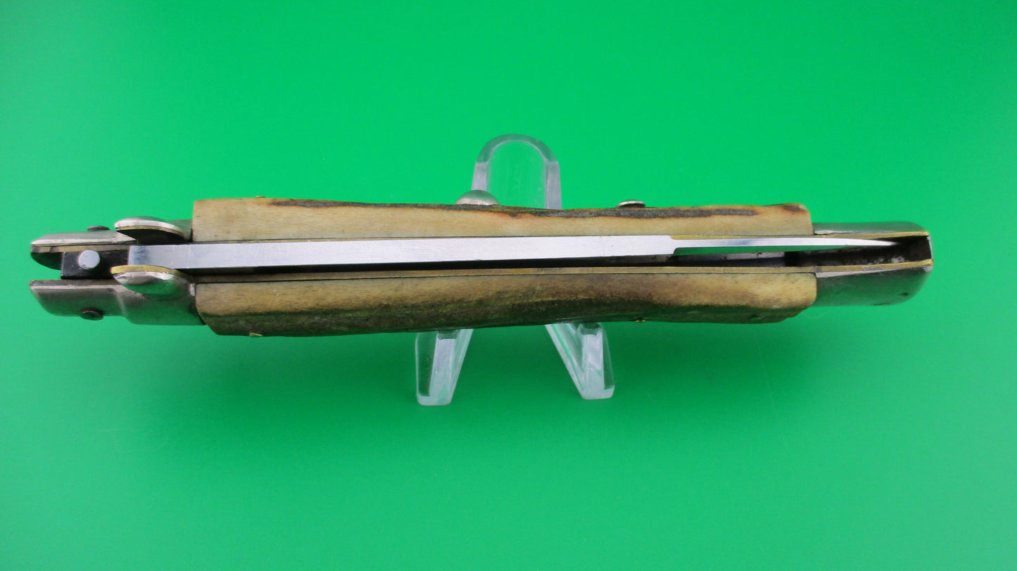 z C JUL HERBERTZ IMPORT 28cm Italian Stag Transitional Swivel bolster switchblade