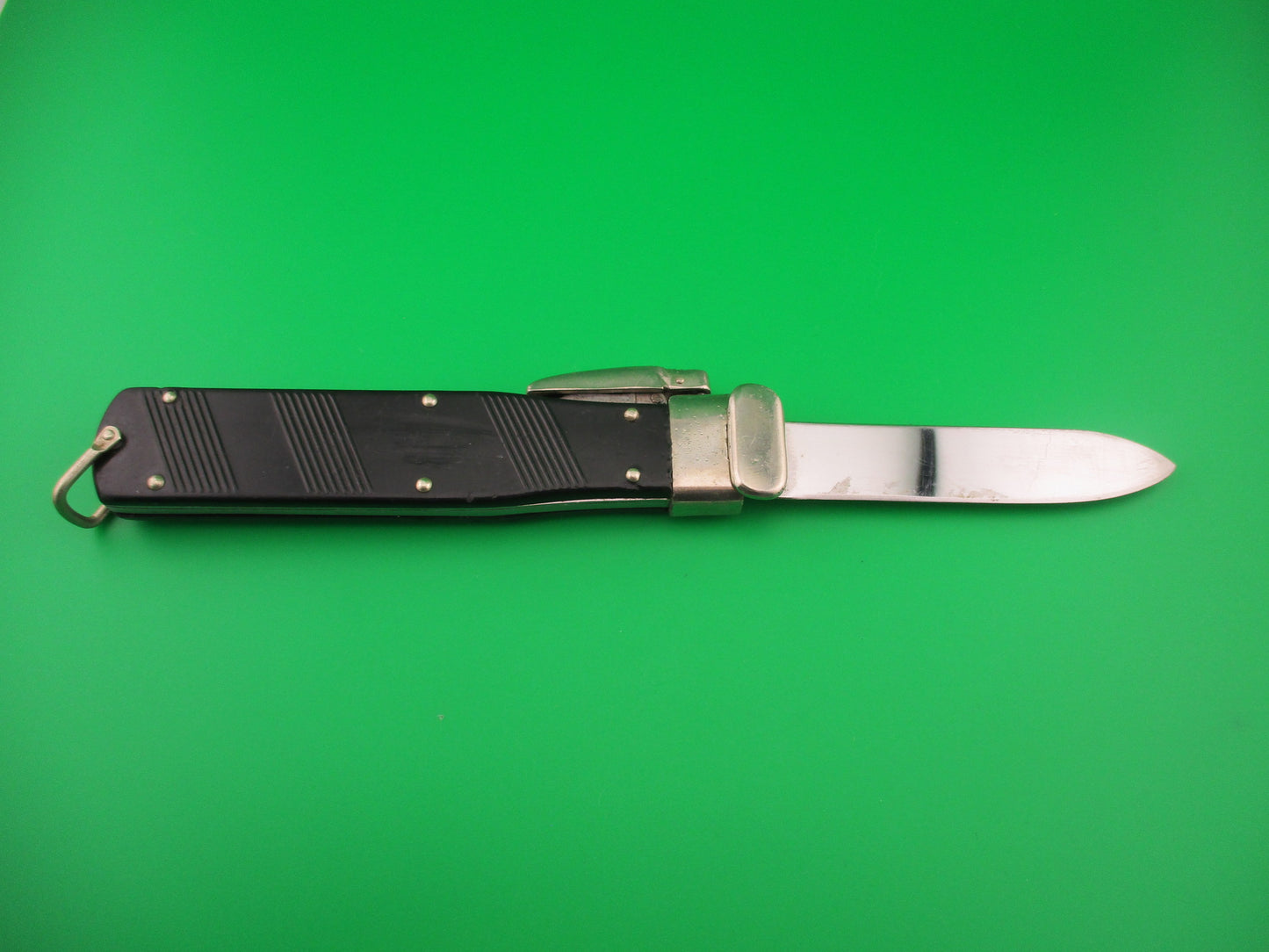 OTHELLO ROSTFREI 1960 23cm German Trap door Gravity knife military