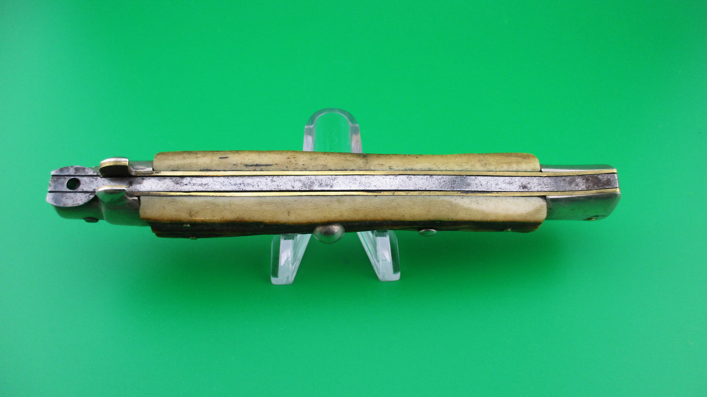 z C JUL HERBERTZ IMPORT 28cm Italian Stag Transitional Swivel bolster switchblade