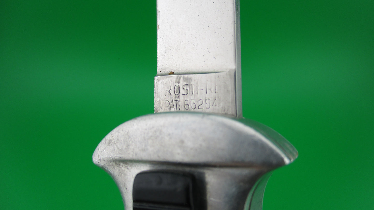 z ROSTFREI PAT 63254 21cm Italian OTF Aluminum Angelo Campolin II DA automatic knife