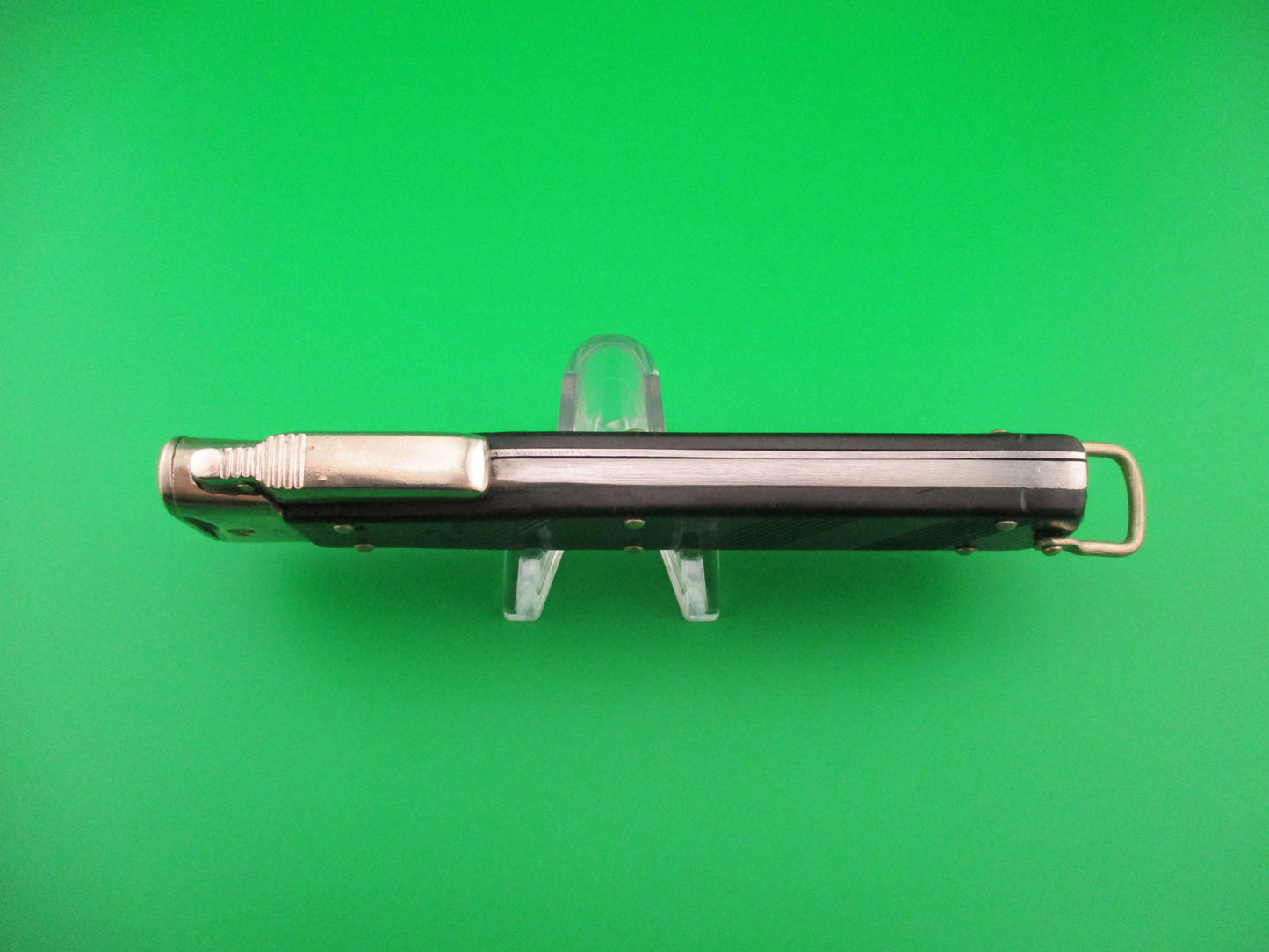OTHELLO ROSTFREI 1960 23cm German Trap door Gravity knife military