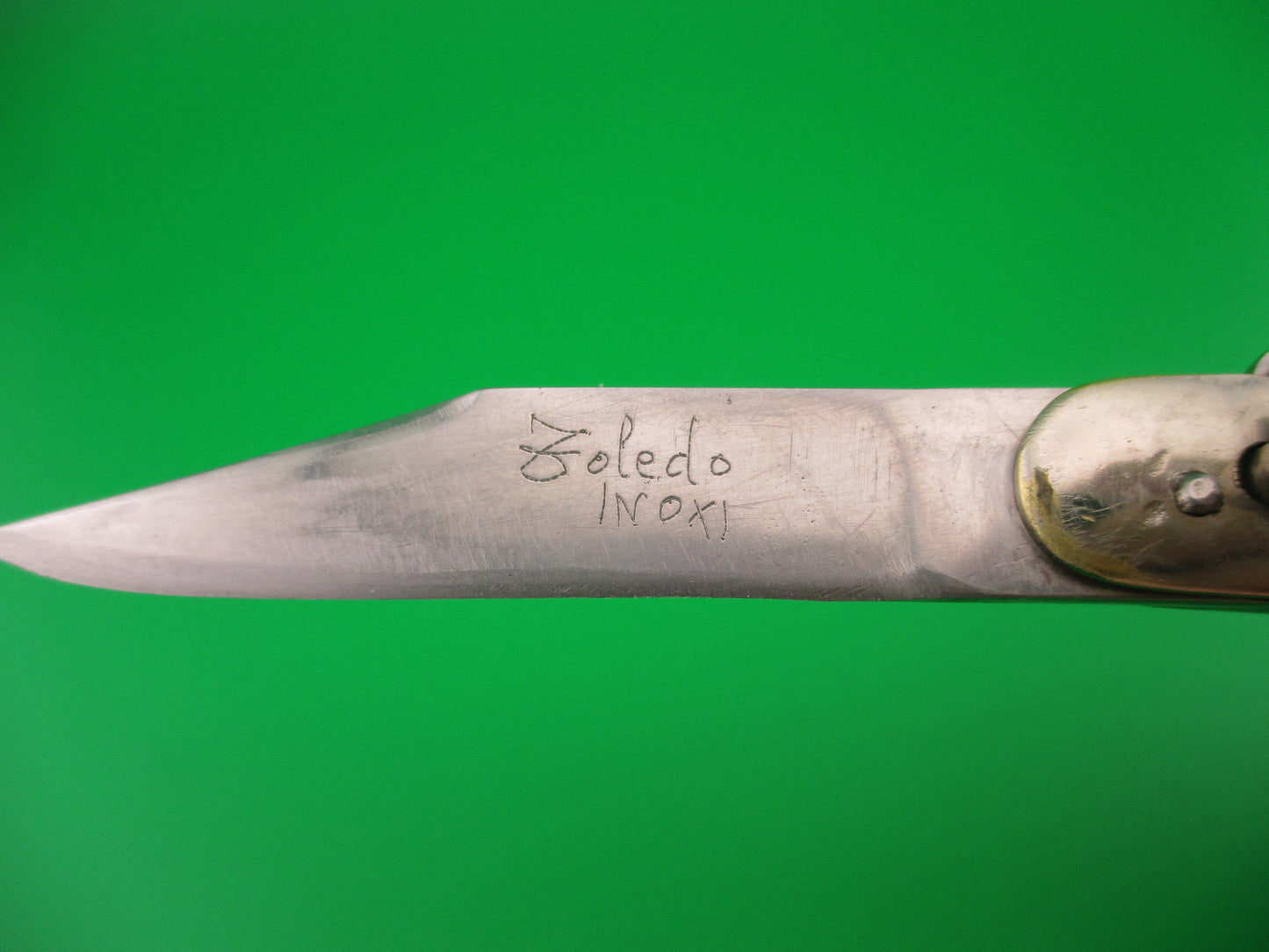 Toledo INOX 14cm Spanish Lever Souvenir 1960s vintage automatic knife