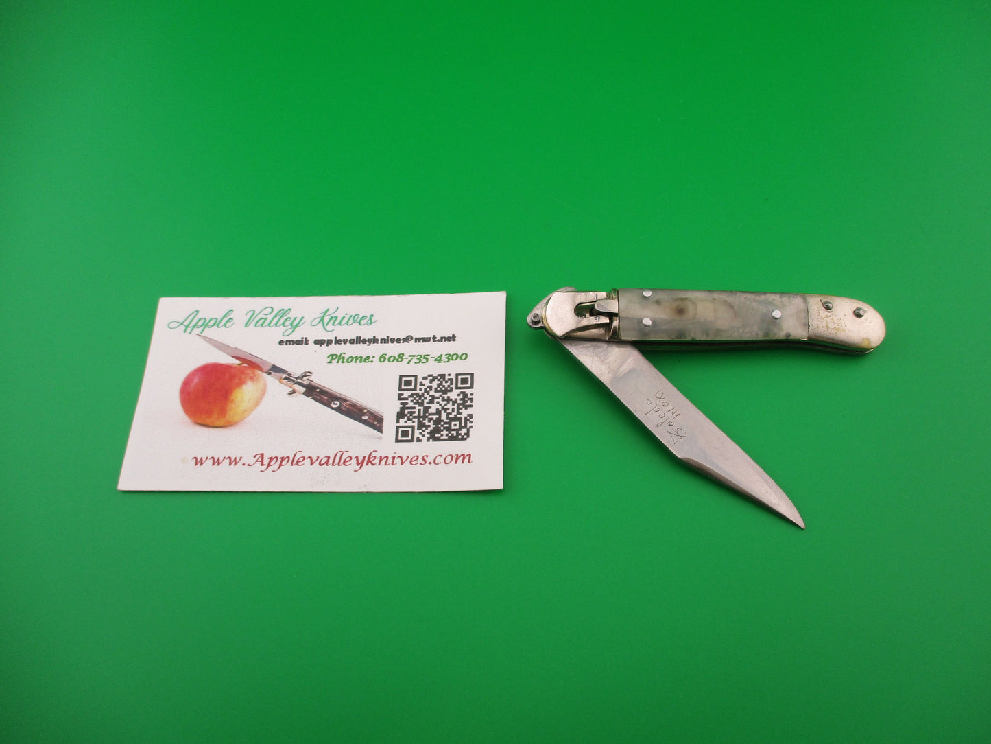 Toledo INOX 14cm Spanish Lever Souvenir 1960s vintage automatic knife