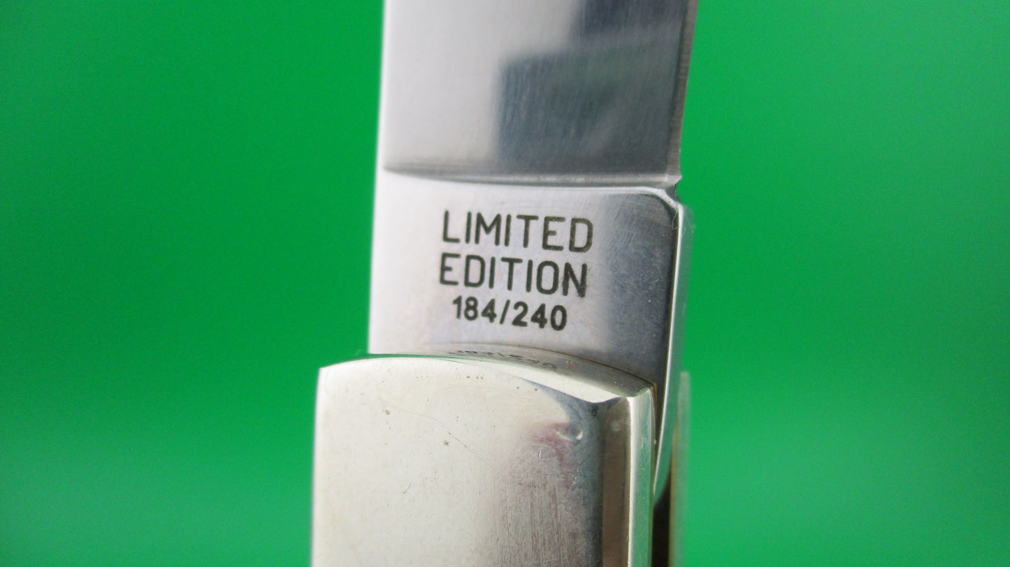 z AGA CAMPOLIN SAHARA 23cm Italian Stag automatic knife Limited Edition