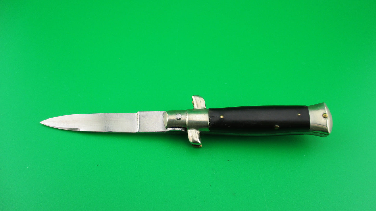 z Rostfrei (slant) 12cm Italian Transitional Small button stiletto automatic knife