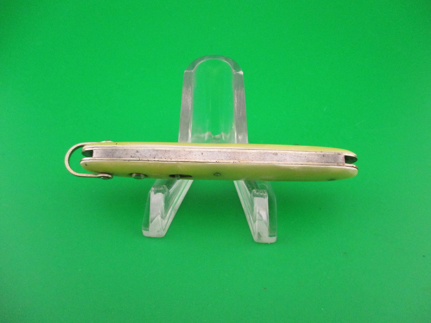Schrade Cut Co small double Marine Pearl C.Muzzi & Co switchblade knife