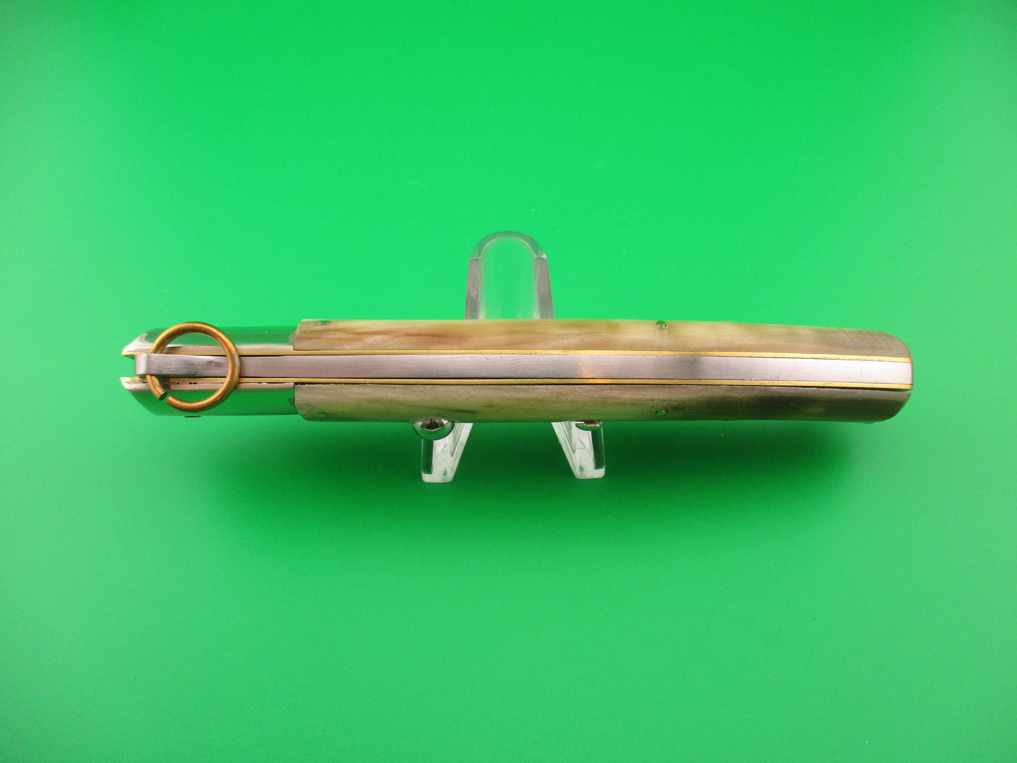 AROSA MANIAGO ITALY D.M. 27cm Italian Pattada Ring pull automatic knife