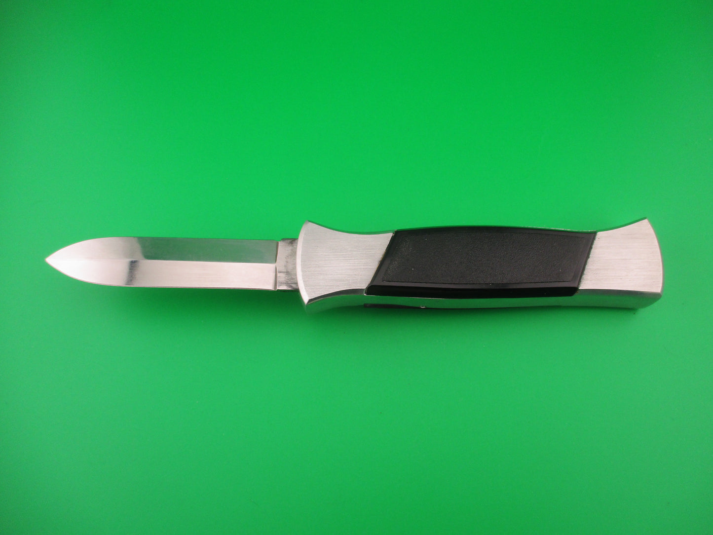 ROSTFREI BLACK FINGER 22cm Italian Vintage OTF Dagger blade automatic knife
