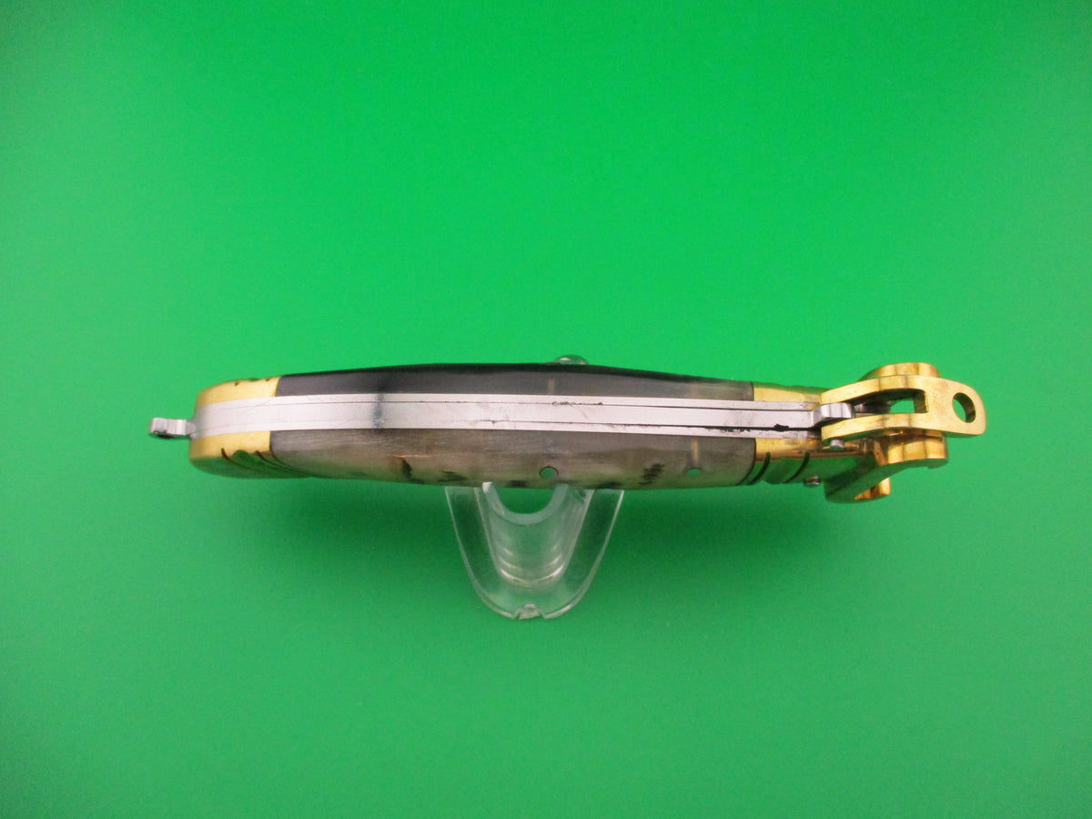 Scarperia Tonerini Style Custom 23cm Ram's horn Fulcrum Shell puller automatic