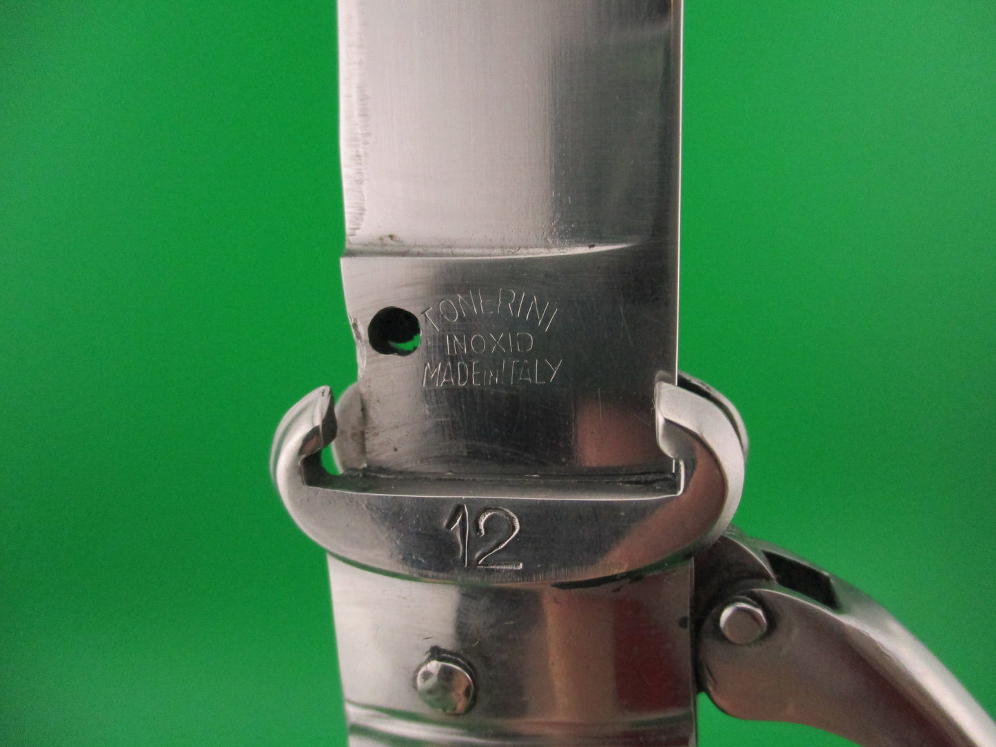 TONERINI INOXID MADE IN INTALY 30cm Italian Shell Puller Fulcrum switchblade conversion