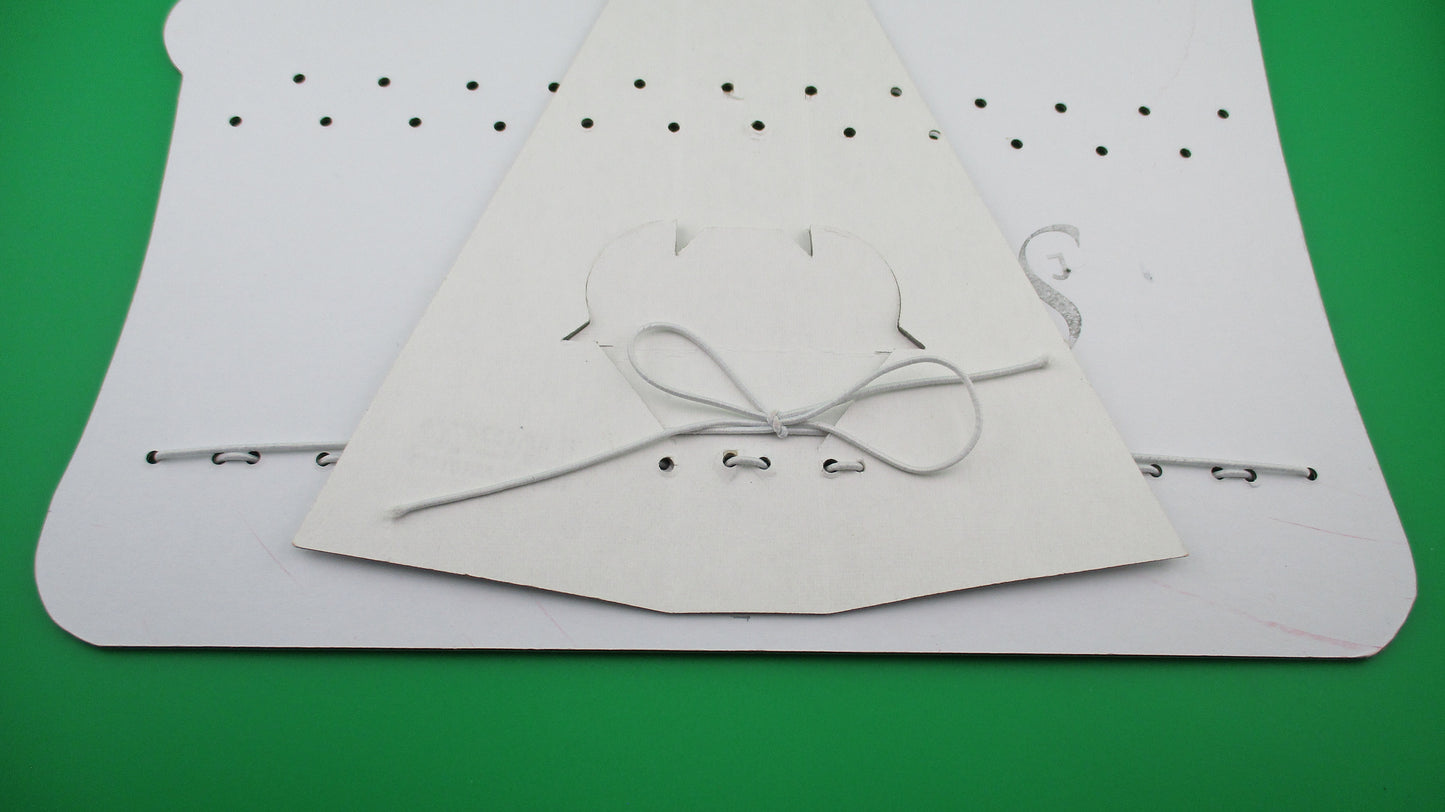 My-T-Mite Reproduction Display Card holds 12 Edgemaster keychain switchblades