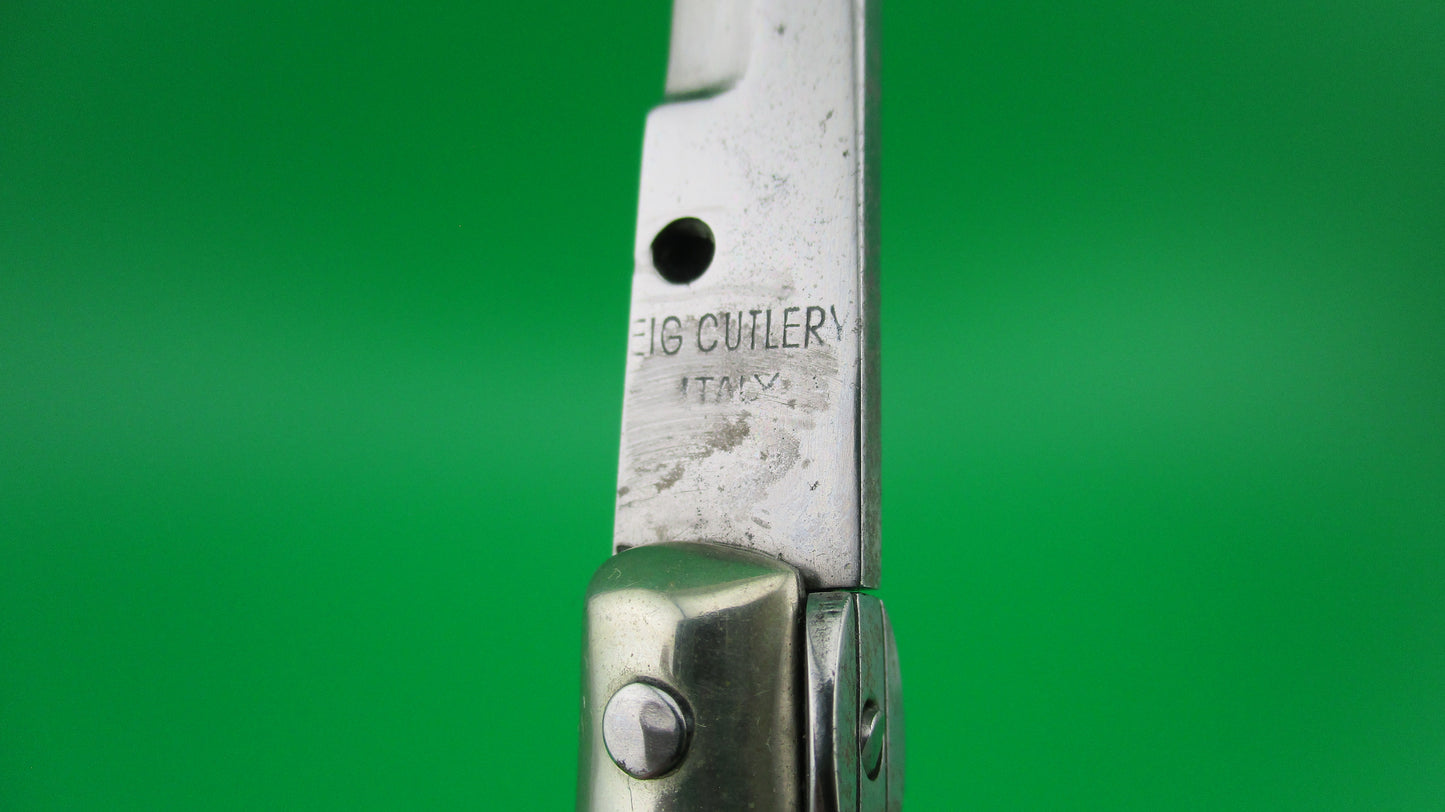 EIG CUTLERY ITALY 16cm Italian Picklock Vintage 1950s automatic knife