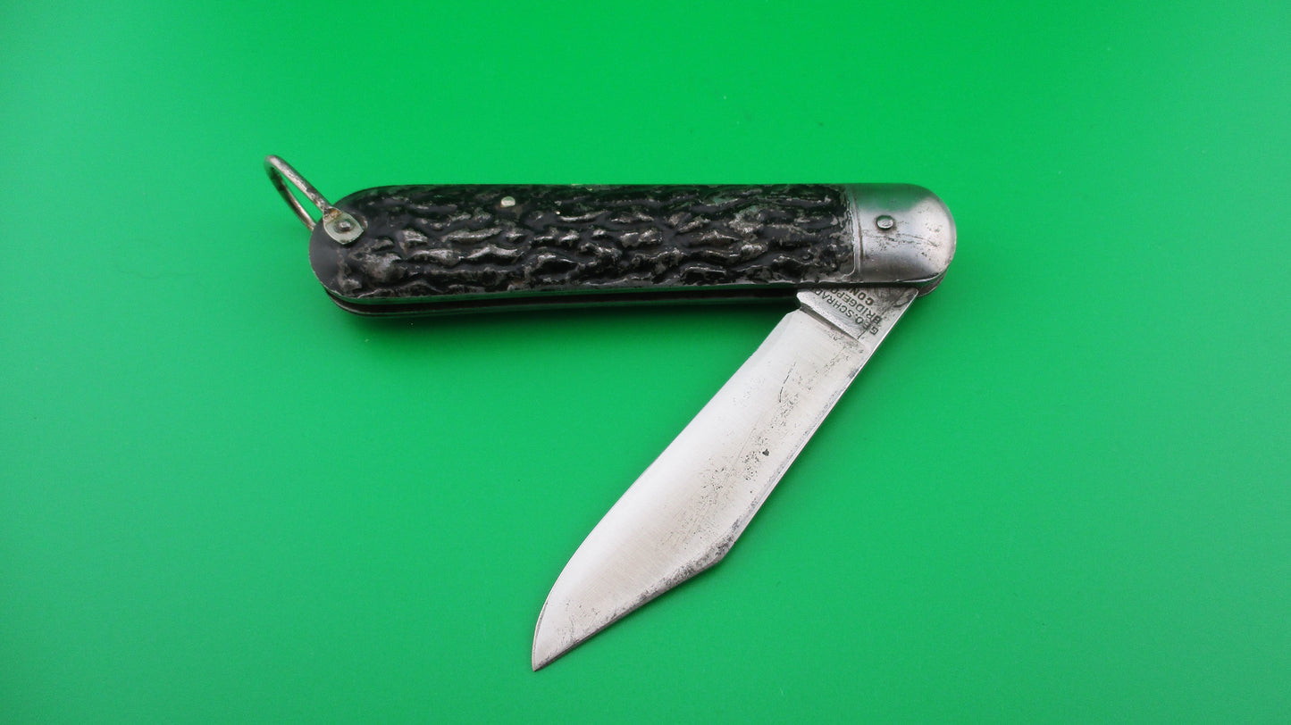 z PRESTO M2 style Scout Black metal painted vintage automatic knife