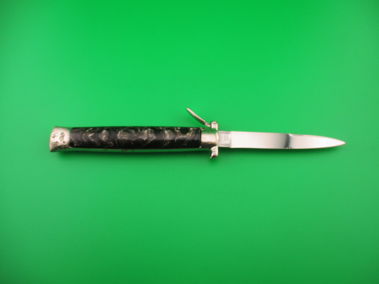 WANDY INOX DEPOSE 21cm Italian 1960s Trapdoor flush button automatic knife NOS