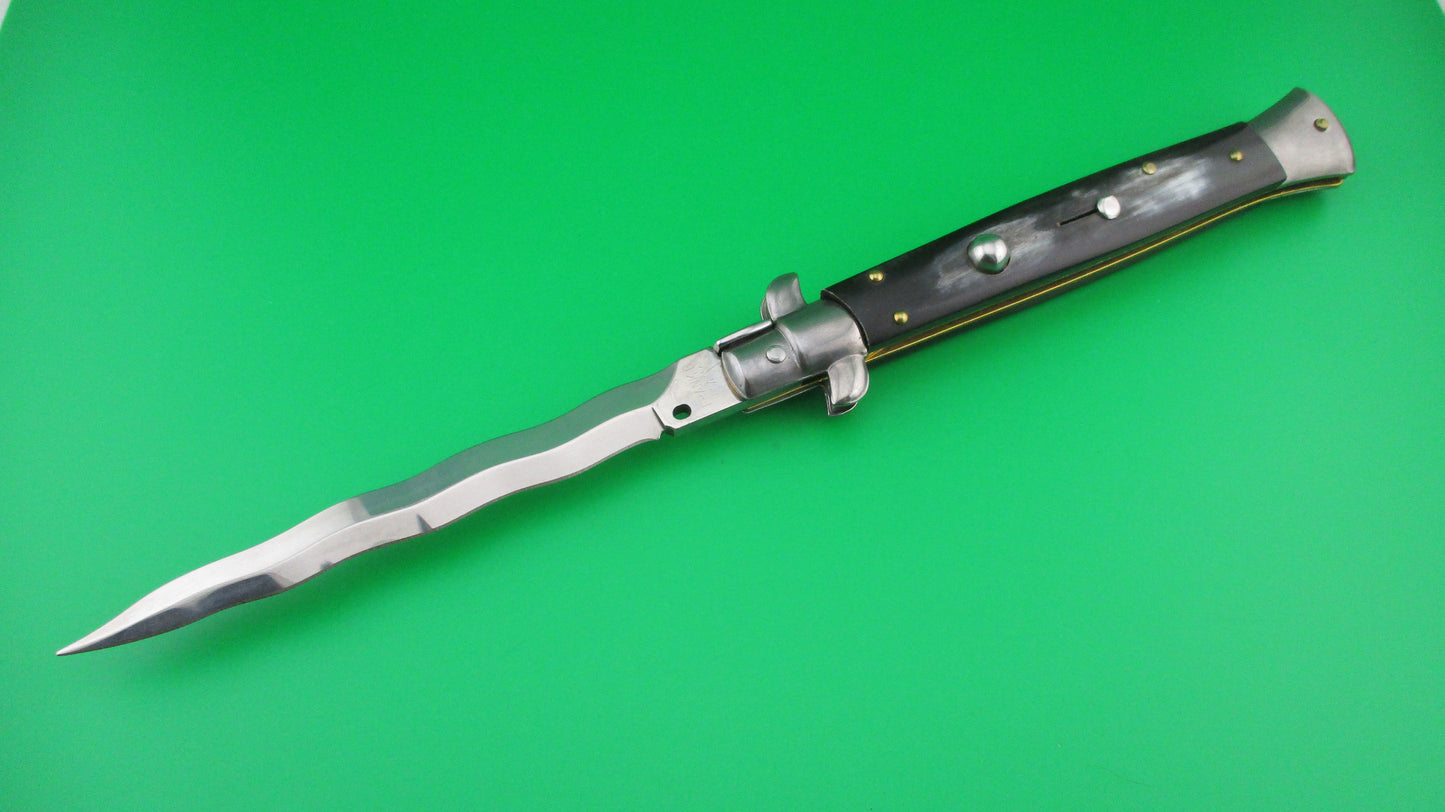 z Frank B Italy 28cm Italian Kris Stiletto Switchblade knife