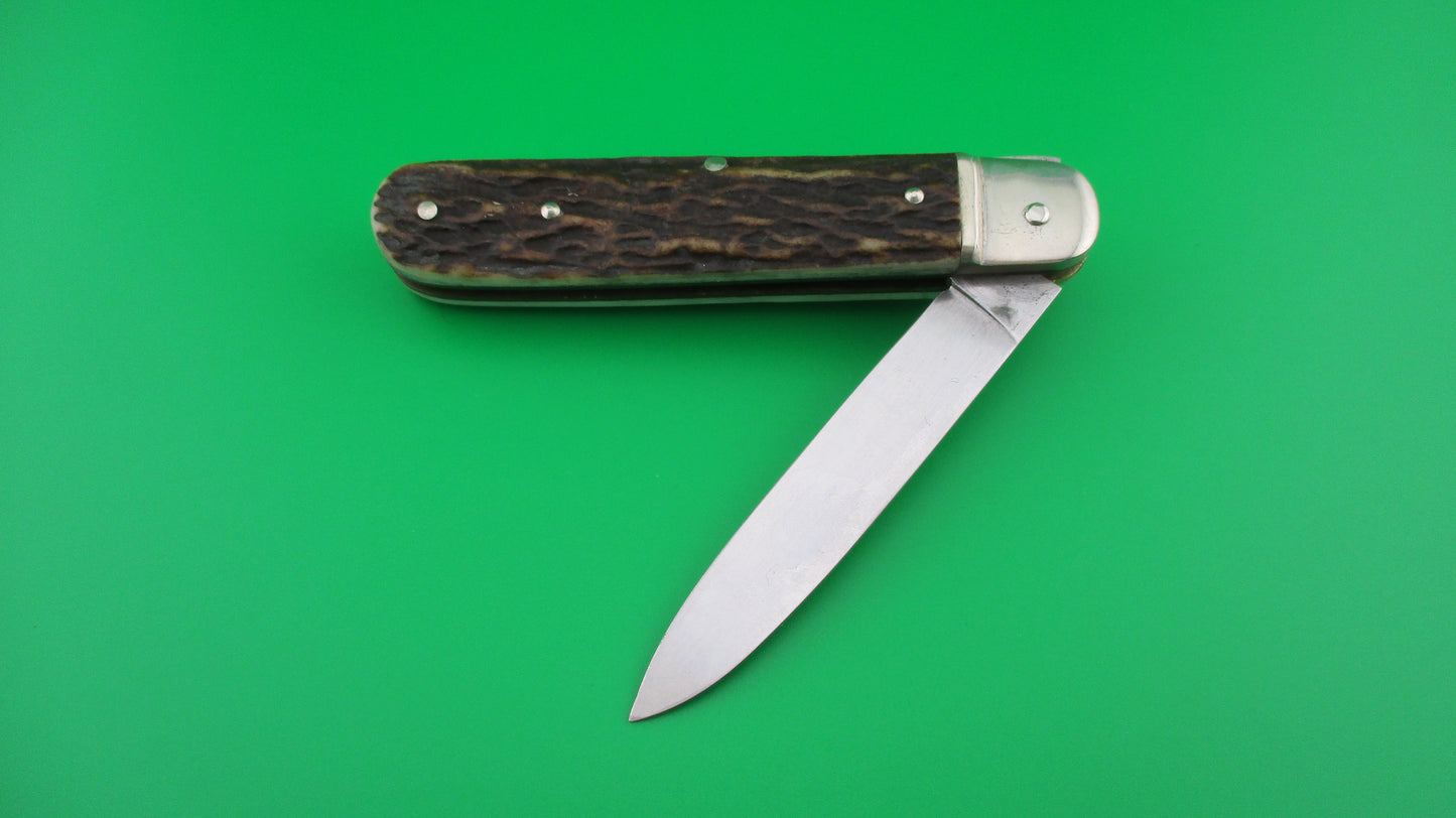 z BOKER TREE BRAND 715R German Lever Stag ARBOLITO automatic knife