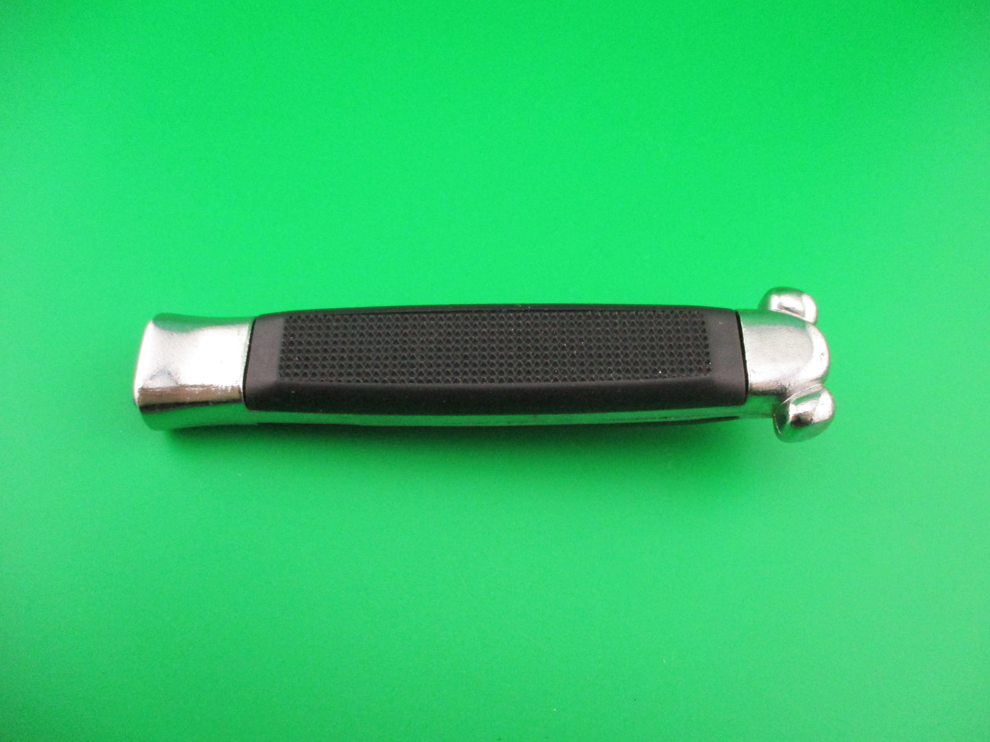 C.J.H. ROSTFREI SECRET AGENT 20cm Out the Front OTF DA automatic knife black NIB box