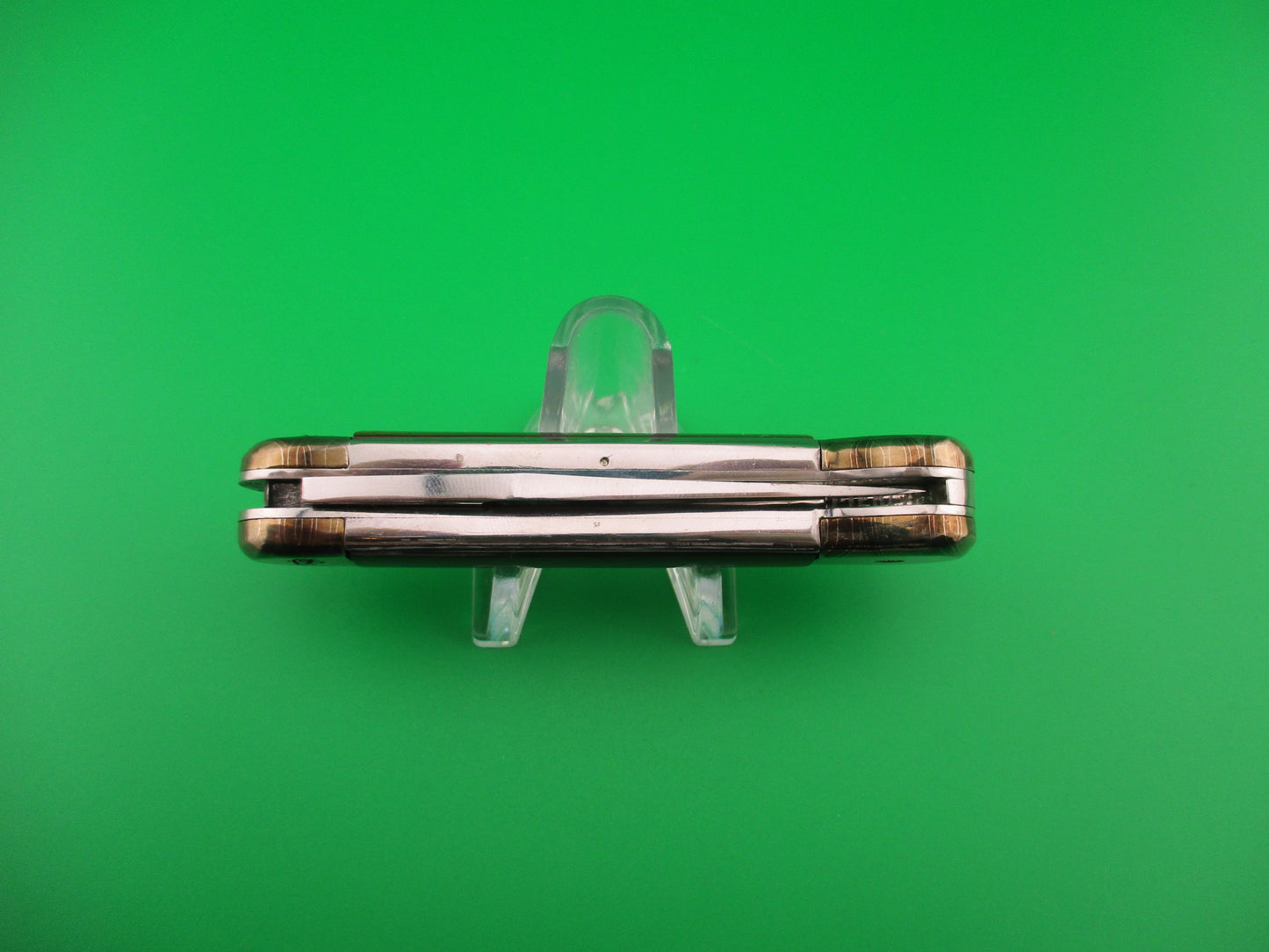 MERLIN (Don Hall) 6.25 inch Custom Tortoise Scale release automatic knife