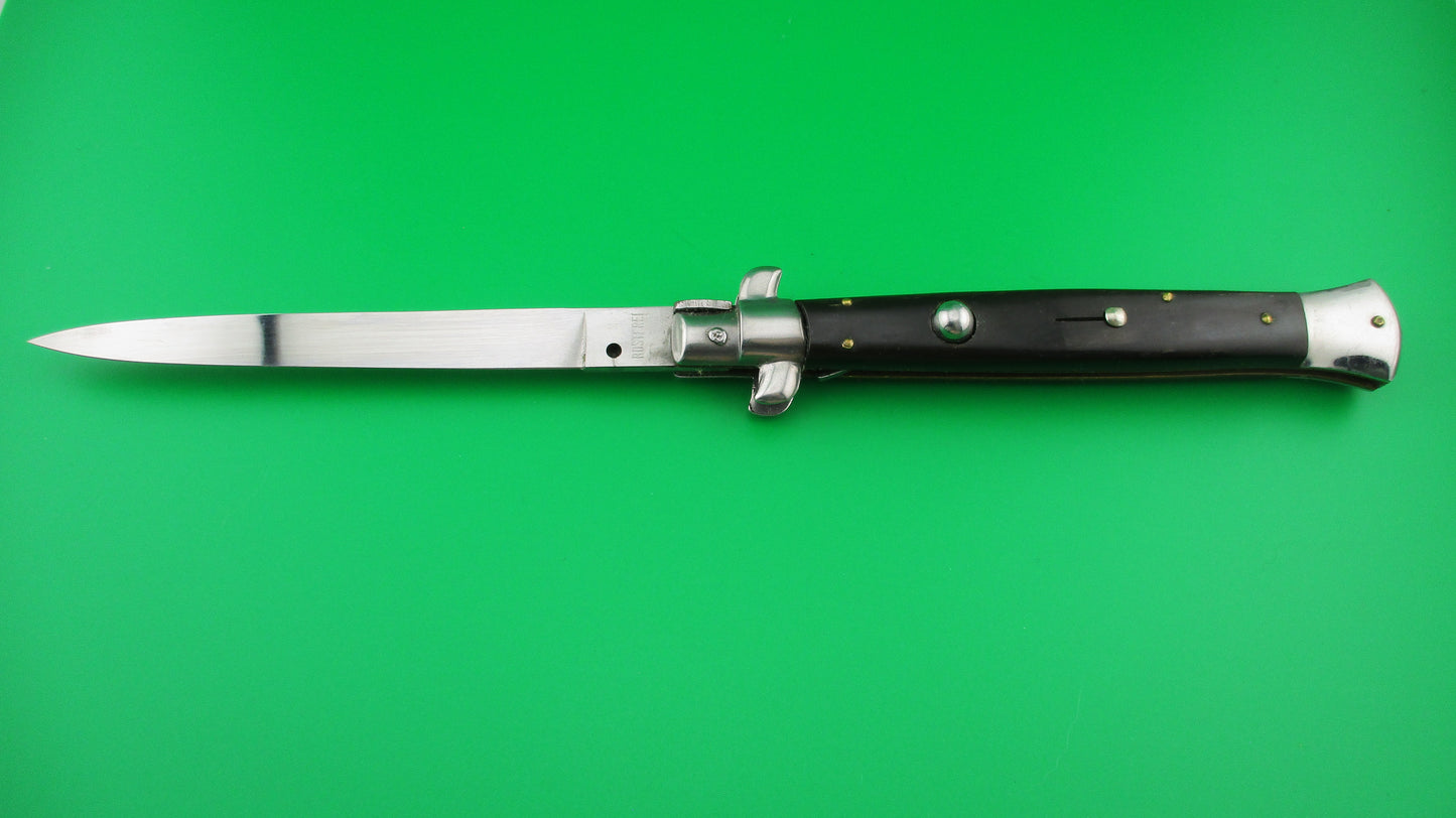 z ROSTFREI 28cm Italian Stiletto swivel bolster automatic knife