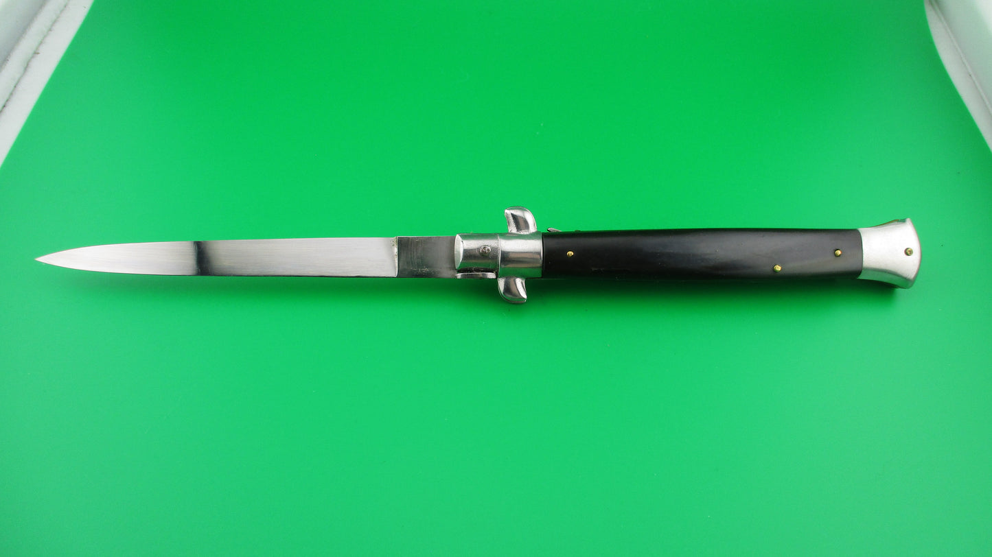 z ROSTFREI 28cm Italian Stiletto swivel bolster automatic knife
