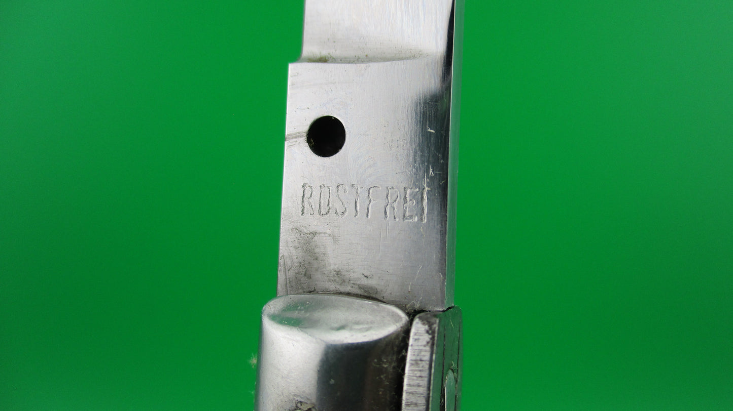 z ROSTFREI 28cm Italian Stiletto swivel bolster automatic knife