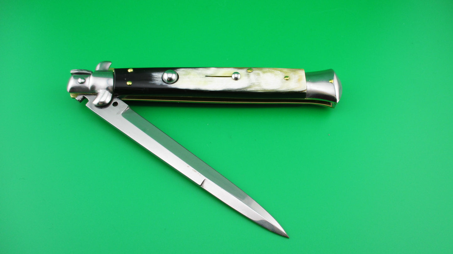MADE IN ITALY DOLPHIN D.M. 28cm Italian Stiletto automatic knife