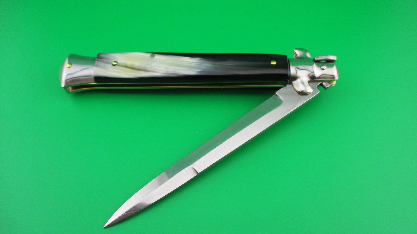 MADE IN ITALY DOLPHIN D.M. 28cm Italian Stiletto automatic knife