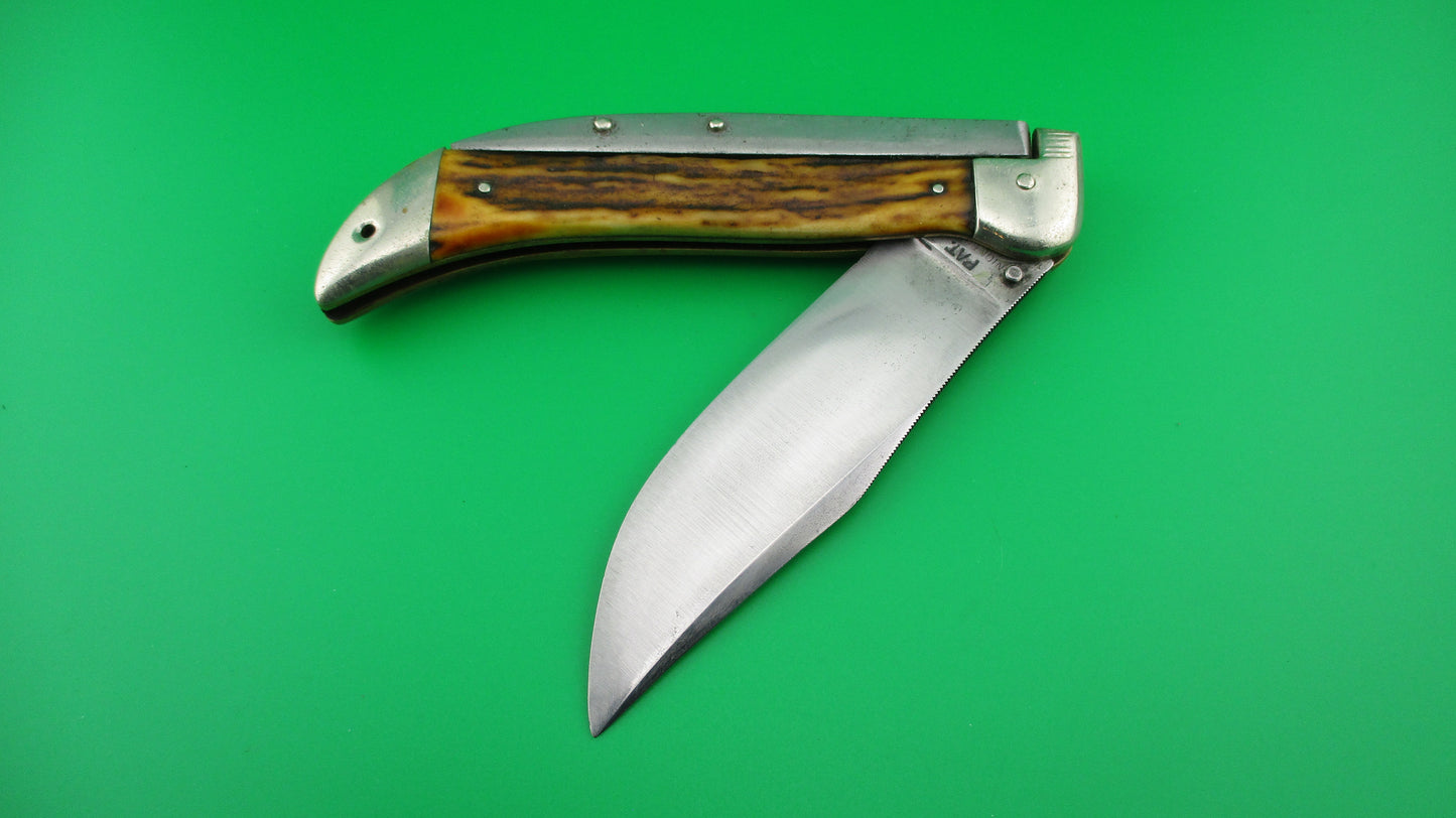 KaBar Grizzly Stag Vintage #2179 switchblade knife