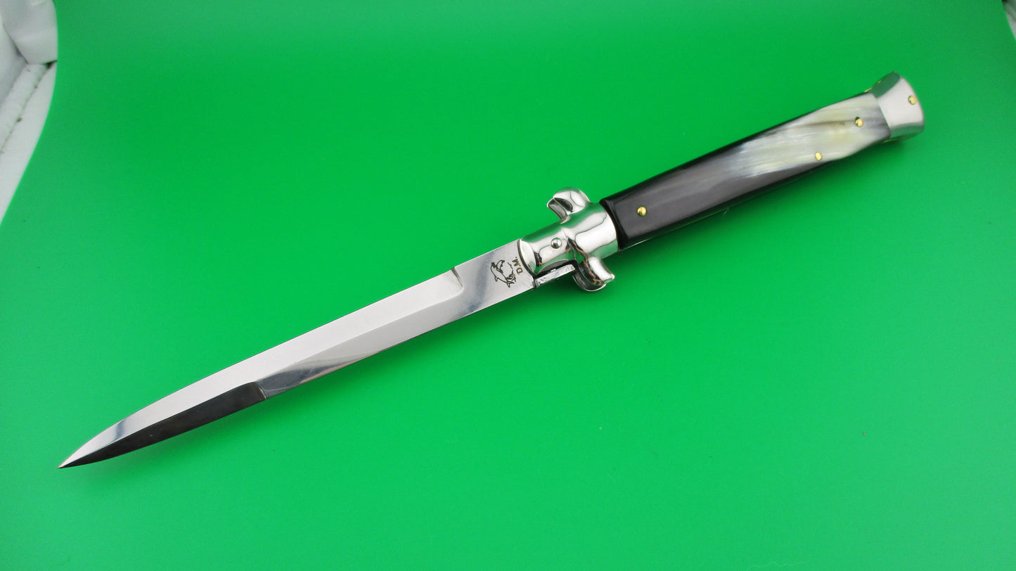 MADE IN ITALY DOLPHIN D.M. 28cm Italian Stiletto automatic knife