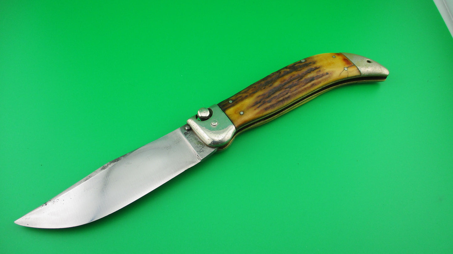 KaBar Grizzly Stag Vintage #2179 switchblade knife