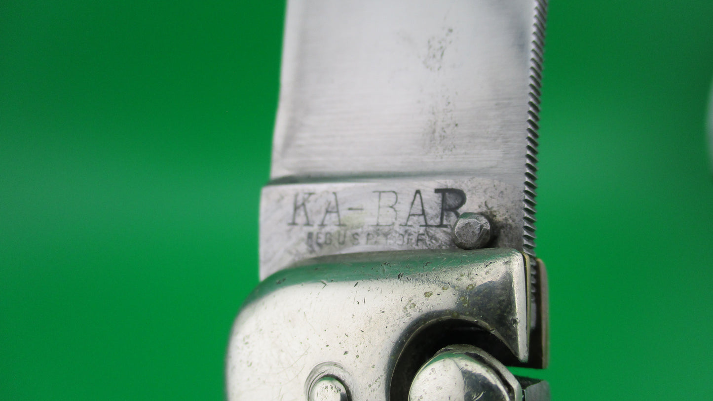 KaBar Grizzly Stag Vintage #2179 switchblade knife
