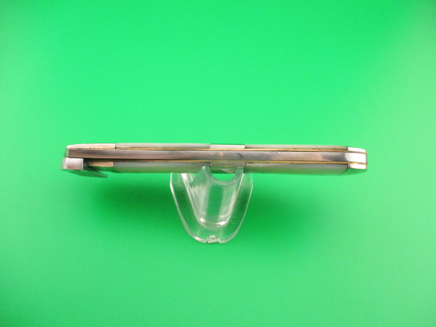 UNION CUT CO OLEAN NY Aerial Lever release MOP vintage automatic knife