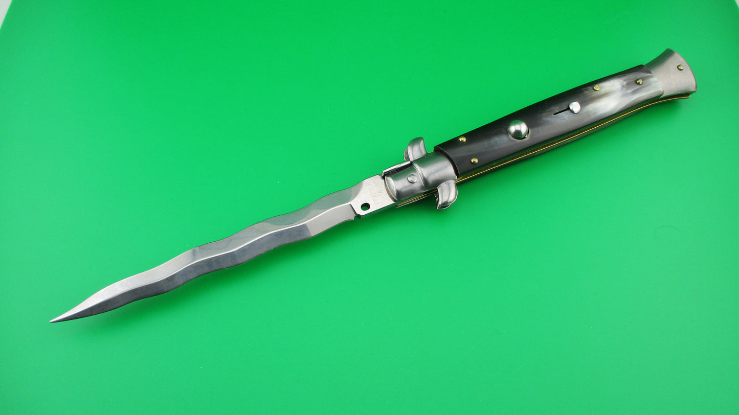 Frank B Italy 28cm Italian Kris Stiletto Switchblade knife