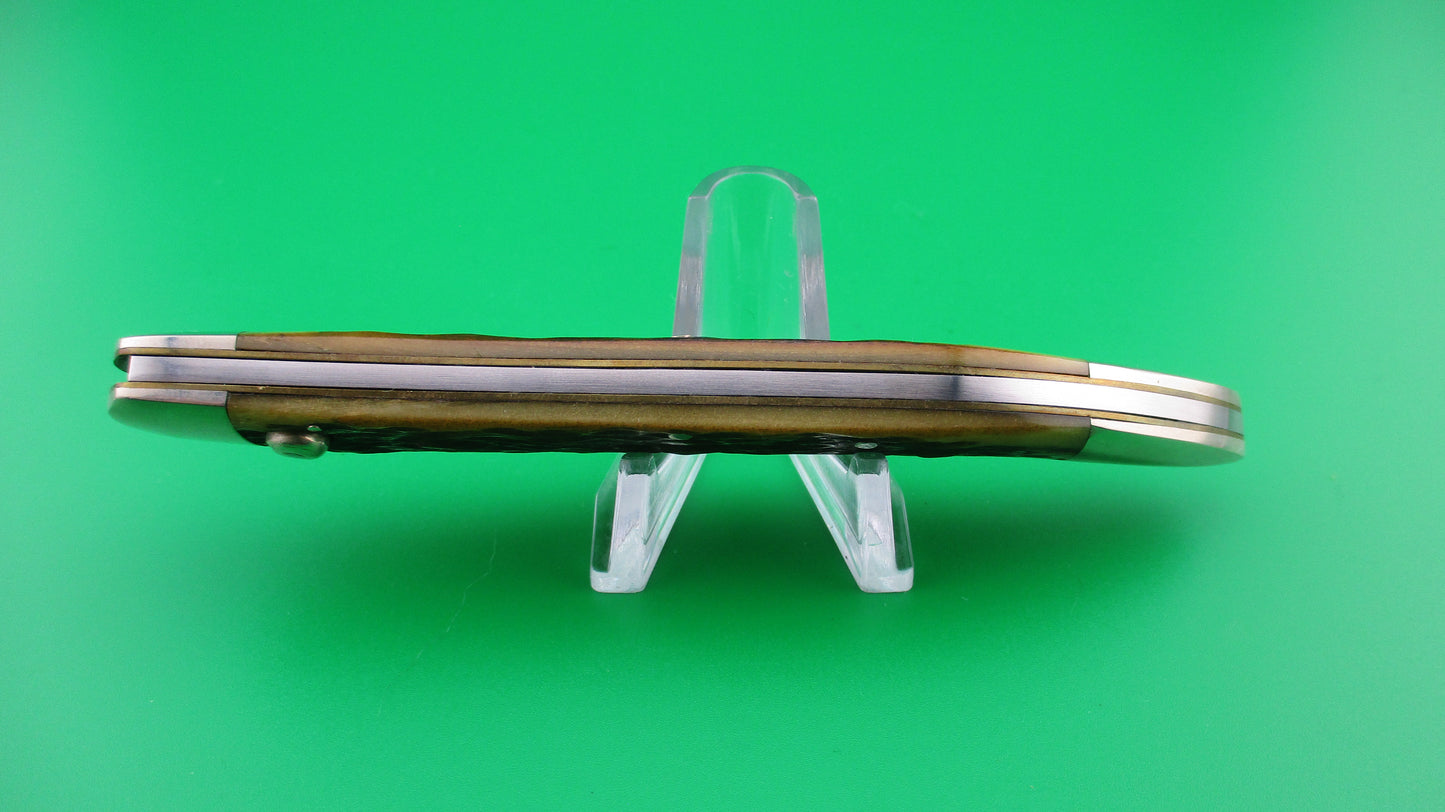 Queen Jet 25 Toothpick Jigged Bone switchblade knife