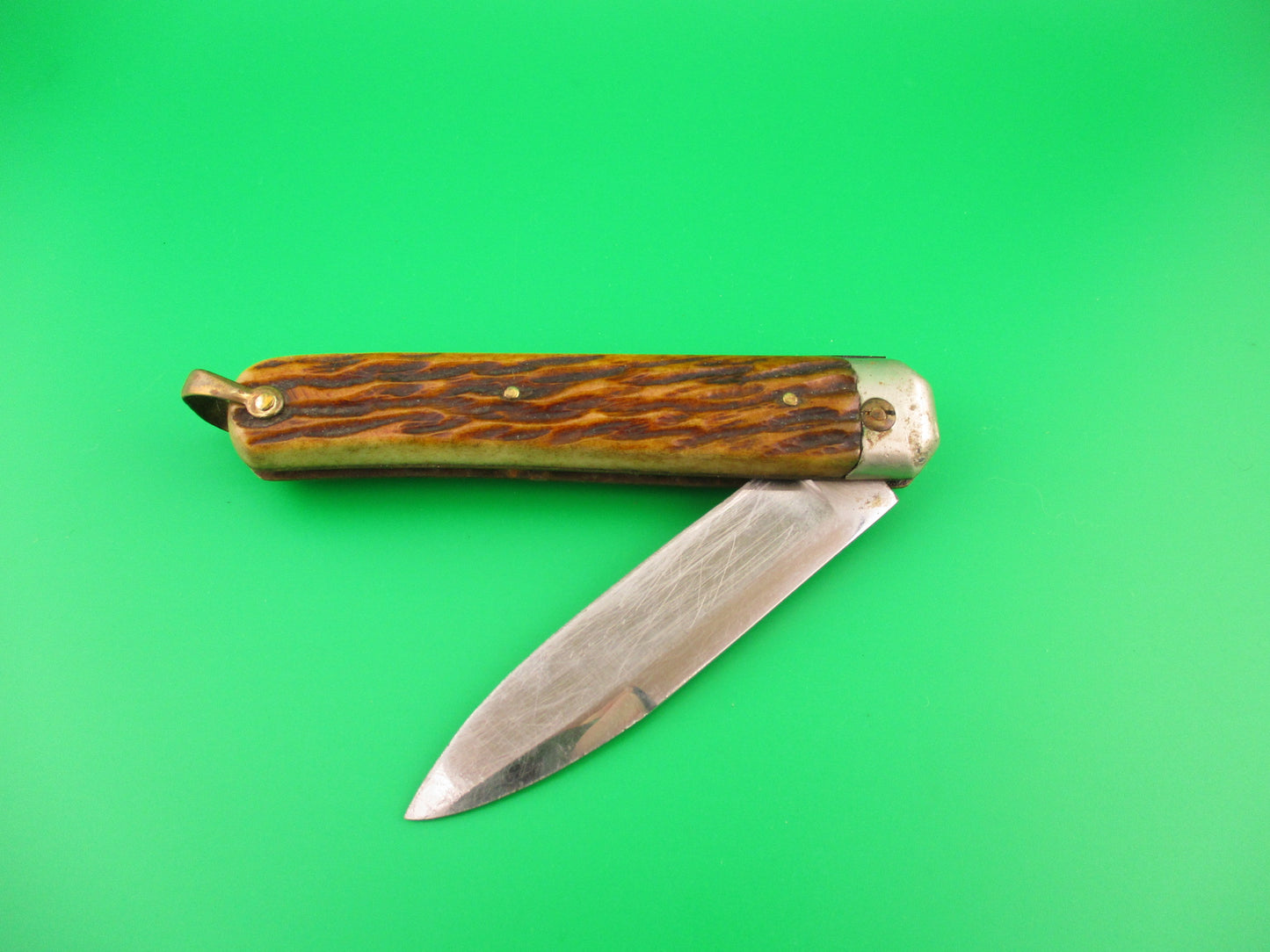 INOX 247 COUTEAU AUTOMATIQUE BREVETE 21cm French bone automatic knife in Box