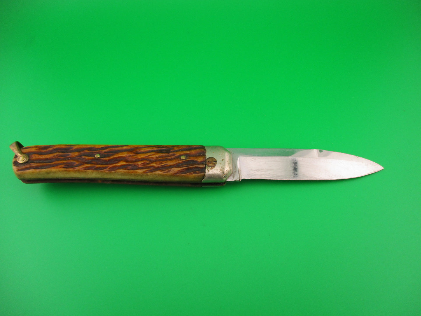 INOX 247 COUTEAU AUTOMATIQUE BREVETE 21cm French bone automatic knife in Box