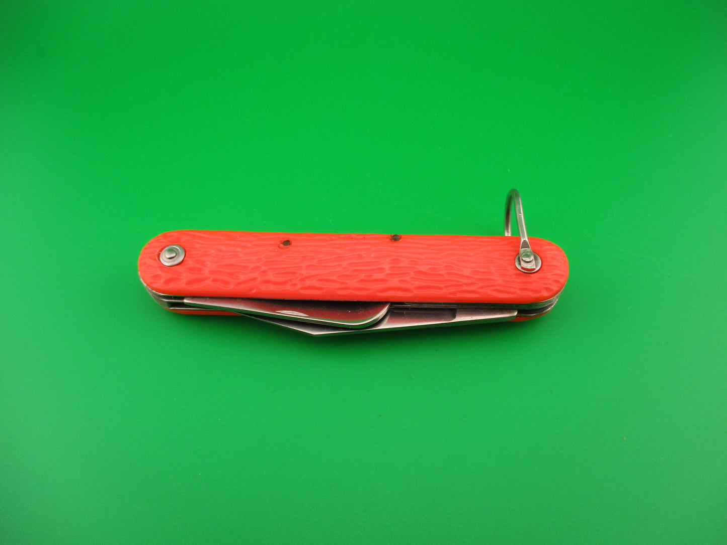 Logan Smyth Venice FL MC1 Orange Paratrooper automatic knife New Old Stock