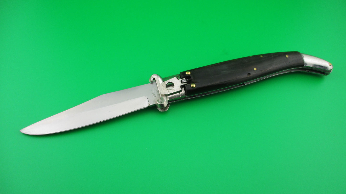 INOX 25cm Italian Curved tail Lever Shell puller automatic knife