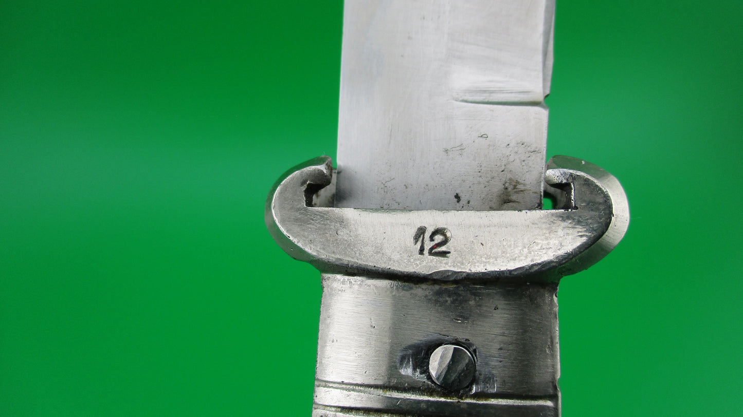 INOX 25cm Italian Curved tail Lever Shell puller automatic knife