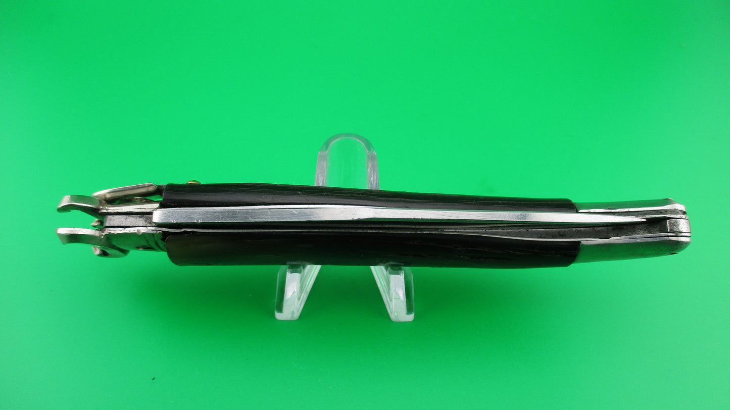 INOX 25cm Italian Curved tail Lever Shell puller automatic knife
