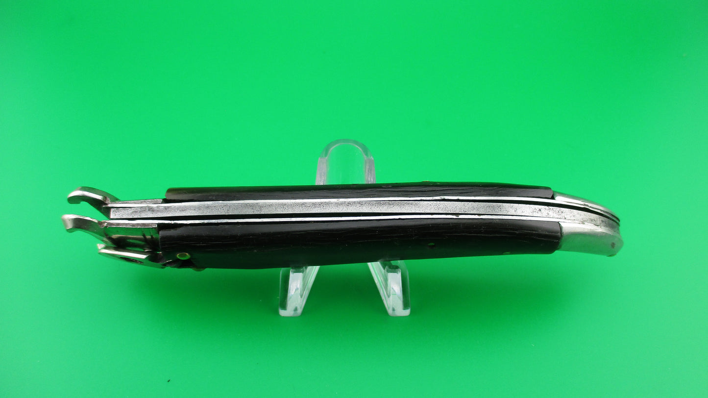 INOX 25cm Italian Curved tail Lever Shell puller automatic knife