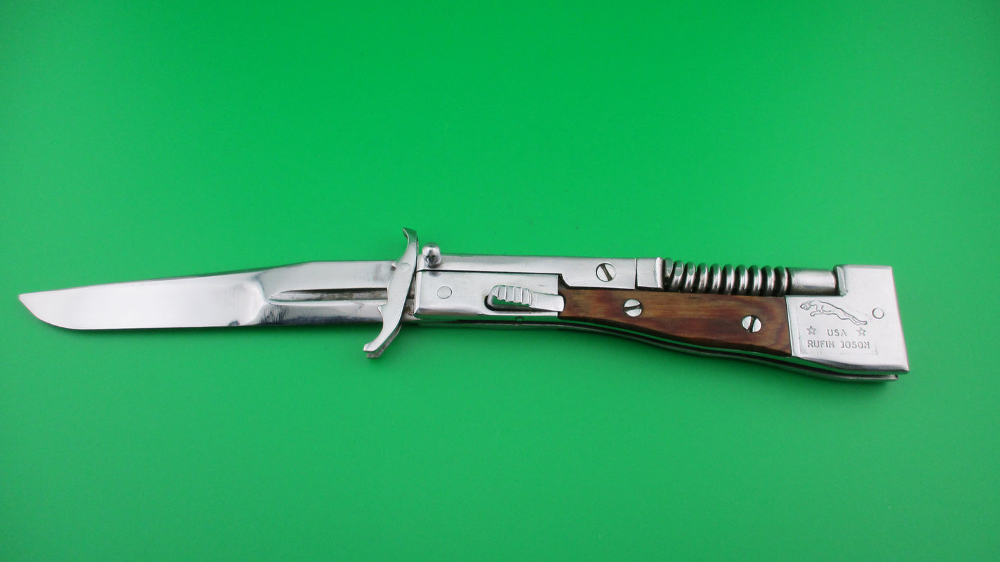 z AK47 Soviet 25cm RUFIN JOSON Vintage Swing Guard automatic knife